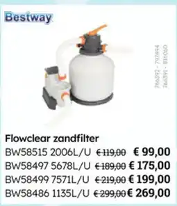 Multi bazar Bestway Flowclear zandfilter aanbieding
