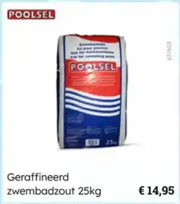 Multi bazar Poolsel Geraffineerd zwembadzout aanbieding