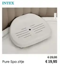 Multi bazar Intex Pure Spa zitje aanbieding