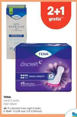 Spar TENA aanbieding