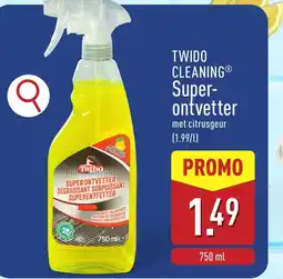 ALDI Twido cleaning Super ontvetter aanbieding
