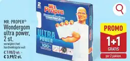 ALDI Mr. ProperWondergum ondergom ultra power, 2 st. aanbieding