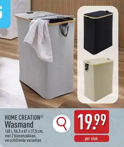 ALDI Home creation Wasmand aanbieding