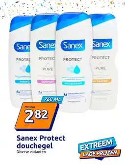 Action Sanex Protect douchegel aanbieding