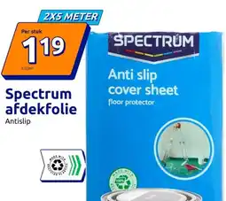 Action Spectrum afdekfolie aanbieding