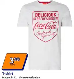 Action T-shirt aanbieding