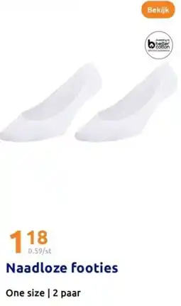 Action Naadloze footies aanbieding