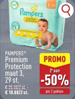 ALDI Pampers Premium Protection aanbieding