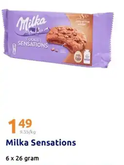 Action Milka Sensations aanbieding