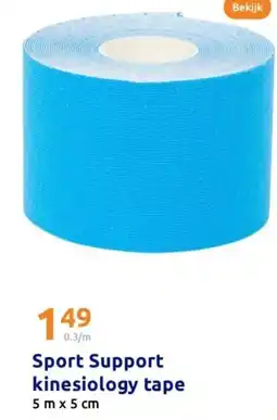 Action Sport Support kinesiology tape aanbieding