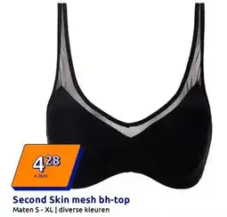 Action Second Skin mesh bh-top aanbieding