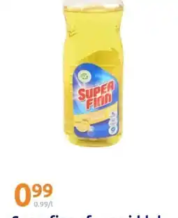 Action Superfinn afwasmiddel aanbieding