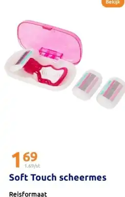 Action Soft Touch scheermes aanbieding