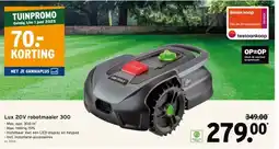 GAMMA Lux 20V robotmaaier 300 aanbieding