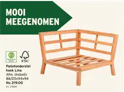GAMMA Palletonderstel hoek Lina aanbieding