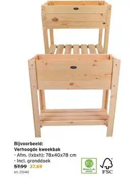 GAMMA Verhoogde kweekbak aanbieding