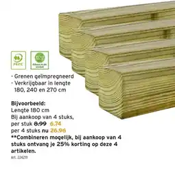 GAMMA Lengte 180 cm aanbieding