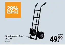 GAMMA Steekwagen Prof 150 kg aanbieding