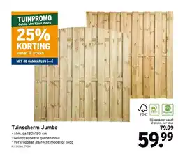 GAMMA Tuinscherm Jumbo aanbieding