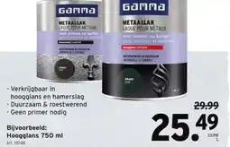GAMMA Hoogglans 750 ml aanbieding