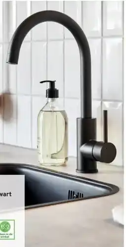 GAMMA Atlantic keukenkraan Colin zwart aanbieding