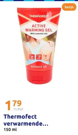 Action Thermofect verwarmende spierbalsem aanbieding