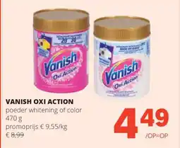 Spar Vanish Oxi Action aanbieding