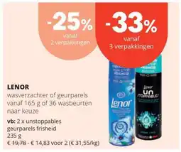 Spar Lenor aanbieding