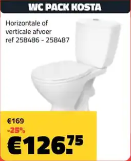 Bouwcenter Frans Vlaeminck Wc pack kosta aanbieding