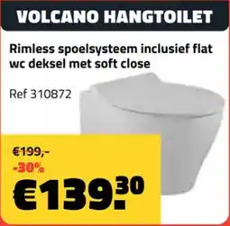 Bouwcenter Frans Vlaeminck Volcano hangtoilet aanbieding