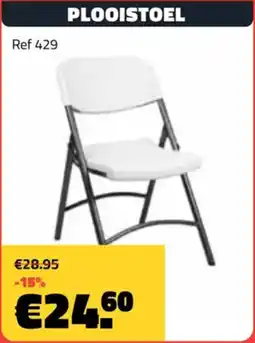 Bouwcenter Frans Vlaeminck Plooistoel aanbieding