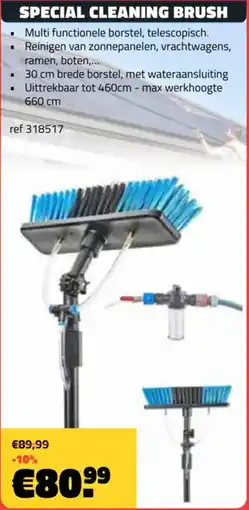 Bouwcenter Frans Vlaeminck Special cleaning brush aanbieding