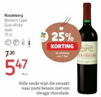 Roodeberg western cape zuid-afrika rood