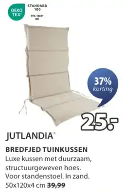 Jysk JUTLANDIA BREDFJED TUINKUSSEN aanbieding