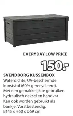 Jysk Svendborg kussenbox aanbieding