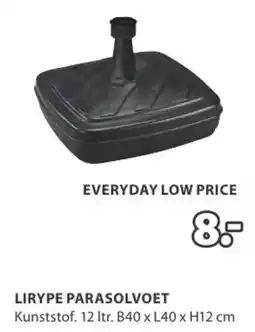 Jysk Lirype parasolvoet aanbieding