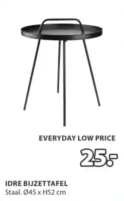 Jysk Idre bijzettafel aanbieding