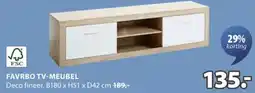Jysk FSC Favrbo TV meubel aanbieding