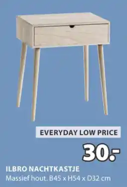 Jysk Ilbro nachtkastje aanbieding