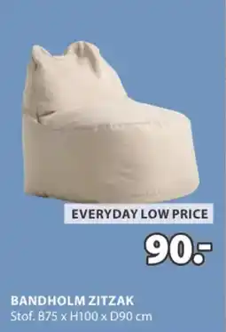 Jysk Bandholm zitzak aanbieding