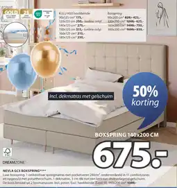Jysk Dreamzone nevla gc5 boxspring**** aanbieding