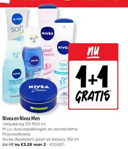 Jumbo Nivea en Nivea Men aanbieding