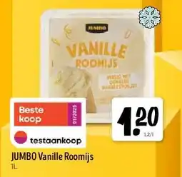 Jumbo JUMBO Vanille Roomijs aanbieding