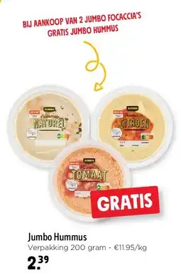 Jumbo Jumbo Hummus aanbieding