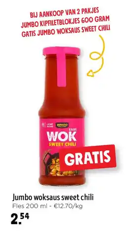 Jumbo Jumbo woksaus sweet chili aanbieding