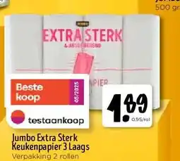 Jumbo Jumbo Extra Sterk Keukenpapier 3 Laags aanbieding