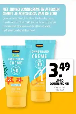 Jumbo Jumbo zonnebrand mini aanbieding