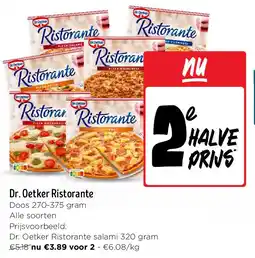 Jumbo Dr. Oetker Ristorante Doos 270-375 gram aanbieding