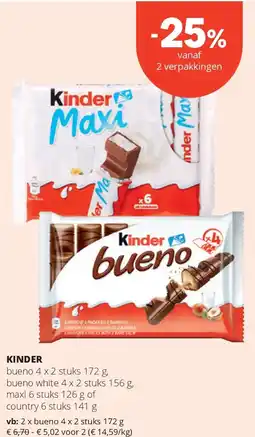 Spar 00 aanbieding