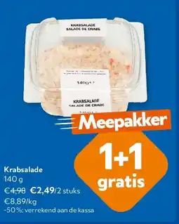 OKay Krabsalade 140 g aanbieding